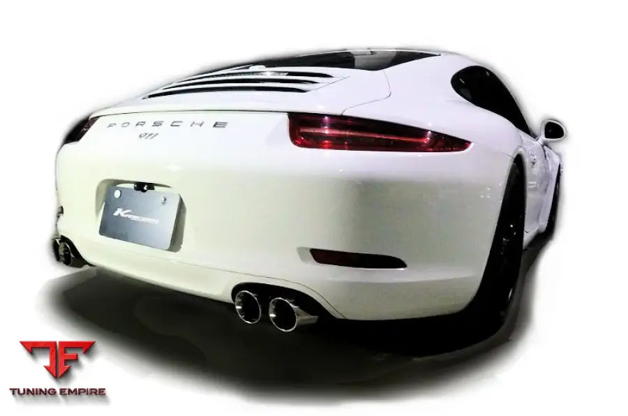 KREISSIEG PORSCHE 991 CARRERA FIRST CAT-BACK F1 SOUND VALVETRONIC EXHAUST SYSTEM