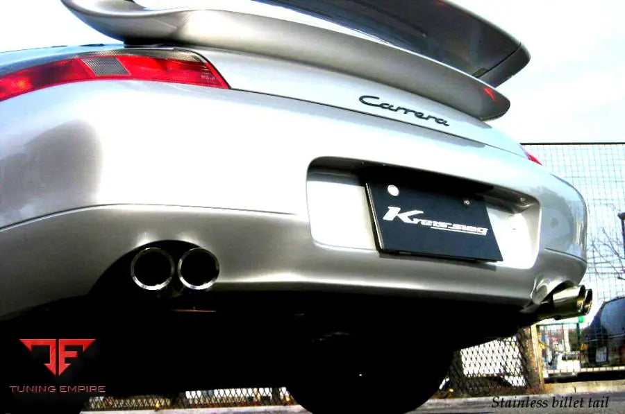 KREISSIEG PORSCHE 996 CARRERA CAT-BACK F1 SOUND VALVETRONIC EXHAUST SYSTEM