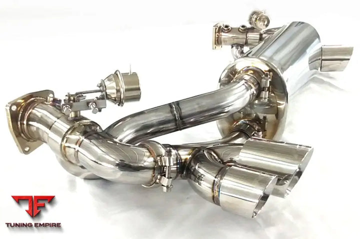 KREISSIEG PORSCHE 996 GT2 EXHAUST HEADERS-BACK F1 SOUND VALVETRONIC EXHAUST SYSTEM