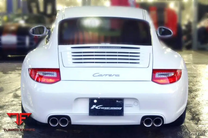 KREISSIEG PORSCHE 997 CARRERA CAT-BACK F1 SOUND VALVETRONIC EXHAUST SYSTEM