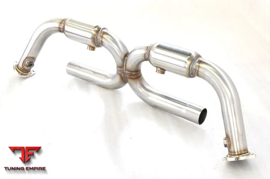 KREISSIEG PORSCHE 997 CARRERA EXHAUST MUFFLER STAINLESS CAT-BYPASS X-PIPE