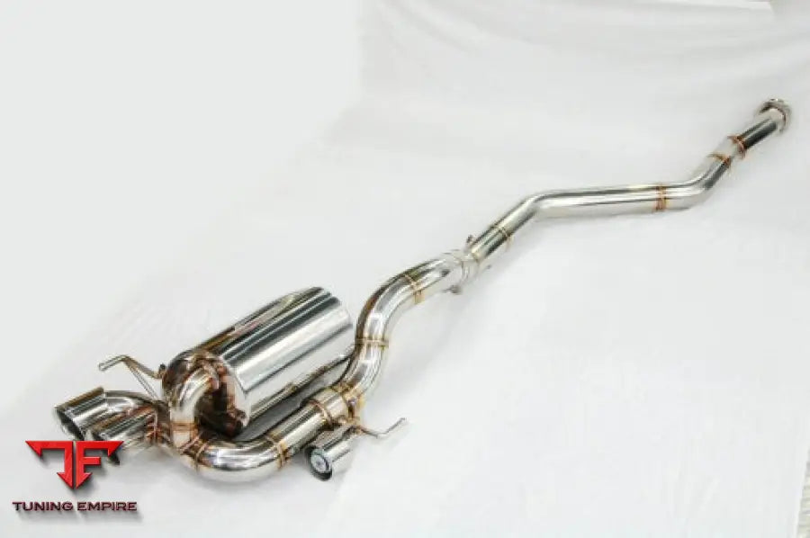 KREISSIEG TITANIUM FLOATING CURL TAIL ＆ SAND BLAST “KSG” LOGO MARK WITH CAT-BACK F1 SOUND VALVETRONIC EXHAUST SYSTEM