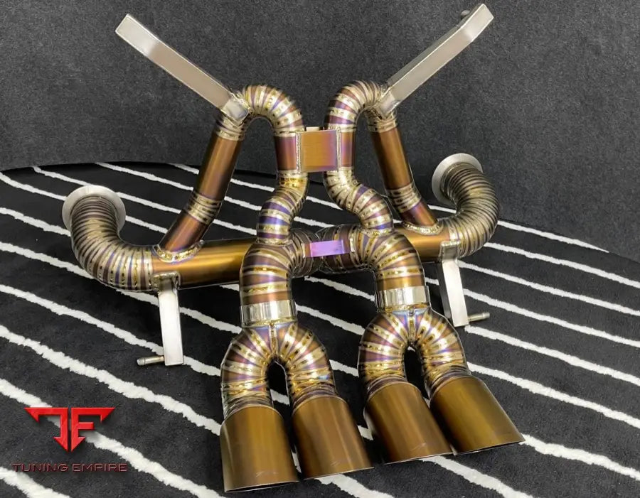 LAMBOGHINI AVENTADOR SV LP750-4 TITANIUM CATBACK SYSTEM (TRACK VERSION)