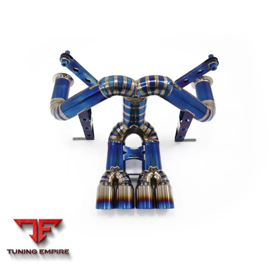 LAMBORGHINI AVENTADOR LP700-4 6.5L V12 TITANIUM CATBACK RAZOR EXHAUST WITHOUT MUFFLER VALVE
