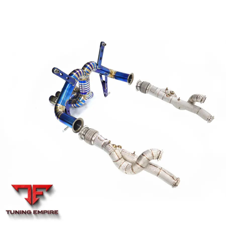 LAMBORGHINI AVENTADOR LP700-4 TITANIUM CATBACK RAZOR EXHAUST DOWNPIPE