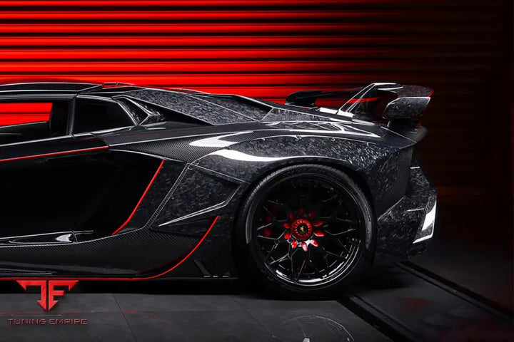 Lamborghini Aventador Lp700 Coupe & Roadster Bkss Style Carbon Fiber Rear Side Scoops Bsd