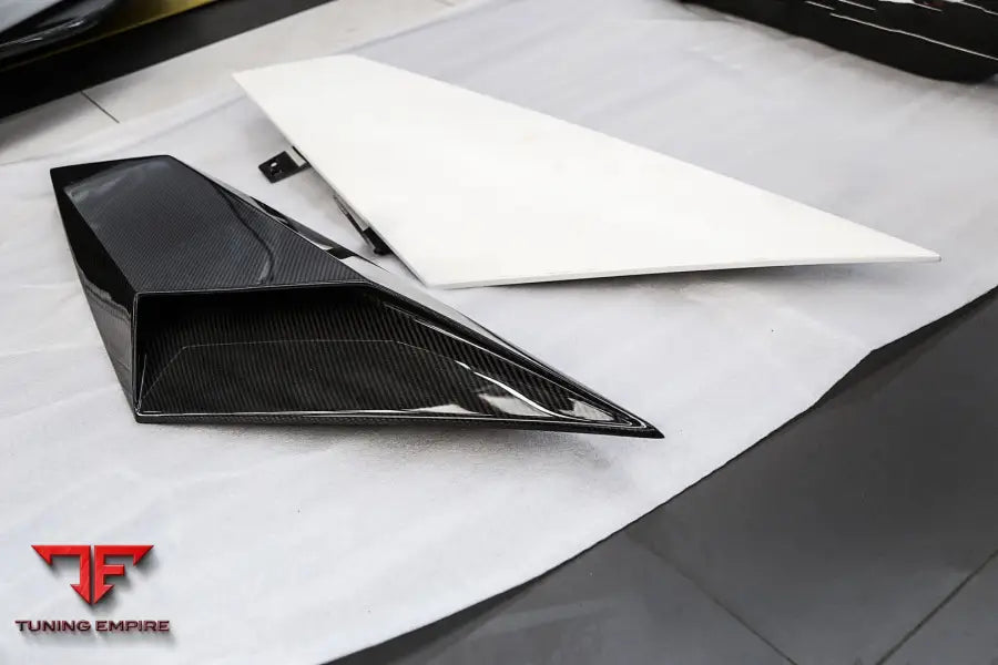 Lamborghini Aventador Lp700 Coupe & Roadster Bkss Style Carbon Fiber Rear Side Scoops Bsd