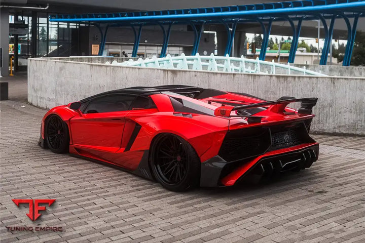 Lamborghini Aventador Lp700 Coupe & Roadster Bkssii Style Carbon Fiber Rear Quarter Panels Bsd