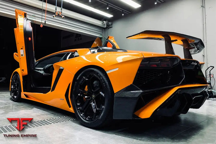 Lamborghini Aventador Lp700 & Lp740 Coupe Roadster Sv Style Rear Bumper Bsd