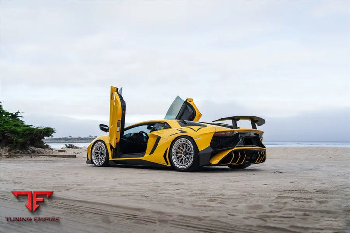 Lamborghini Aventador Lp700 Lp740 Coupe & Roadster Sv Style Rear Bumper Bsd