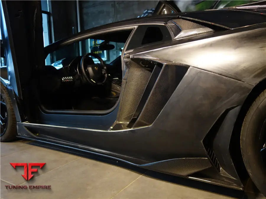 Lamborghini Aventador Lp700 @ Lp740 Couperoadster Carbon Fiber Side Skirts Bsd