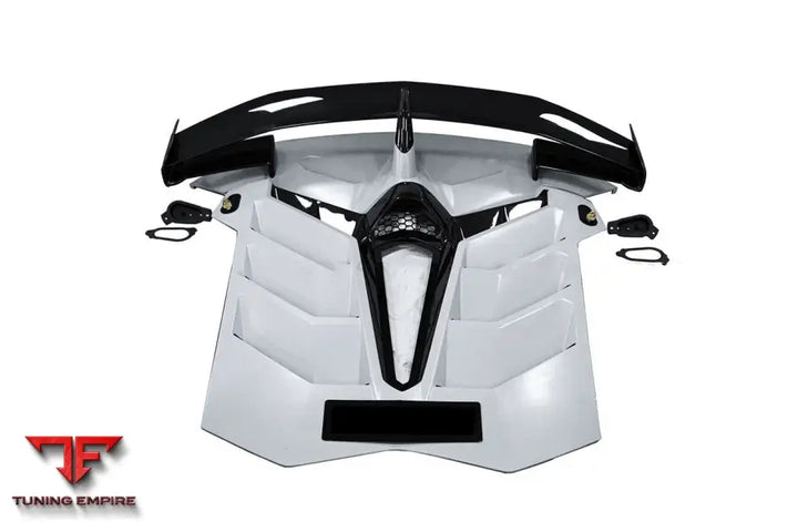 Lamborghini Aventador Lp700 @ Lp740 Lp750 Svj Coupe & Roadster Style Part Dry Carbon Fiber Engine