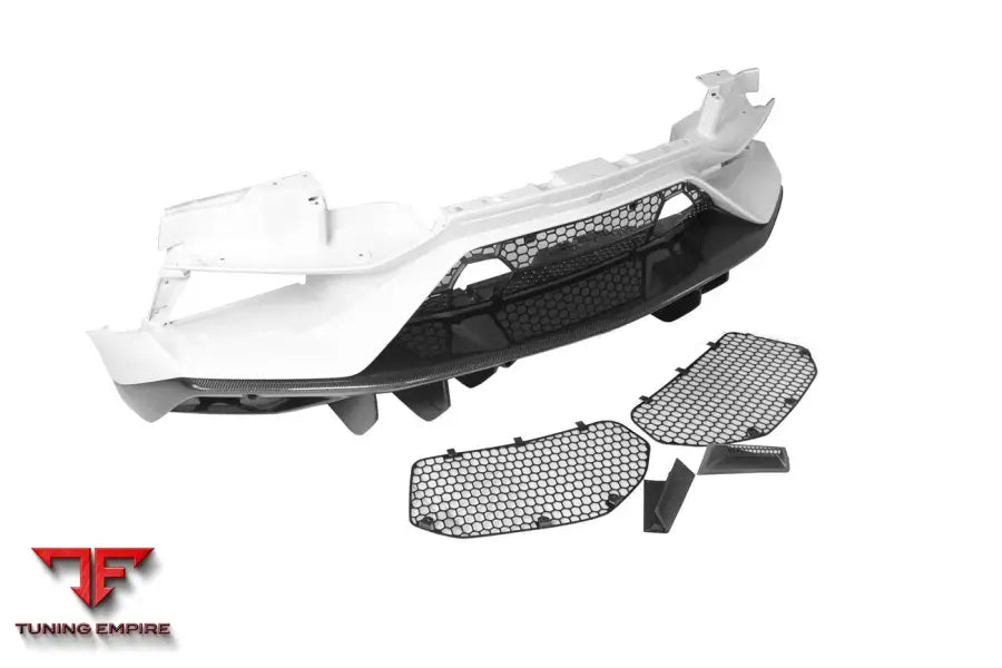 Lamborghini Aventador Lp700 @ Lp740 Lp750 Svj Coupe & Roadster Style Part Dry Carbon Fiber Rear
