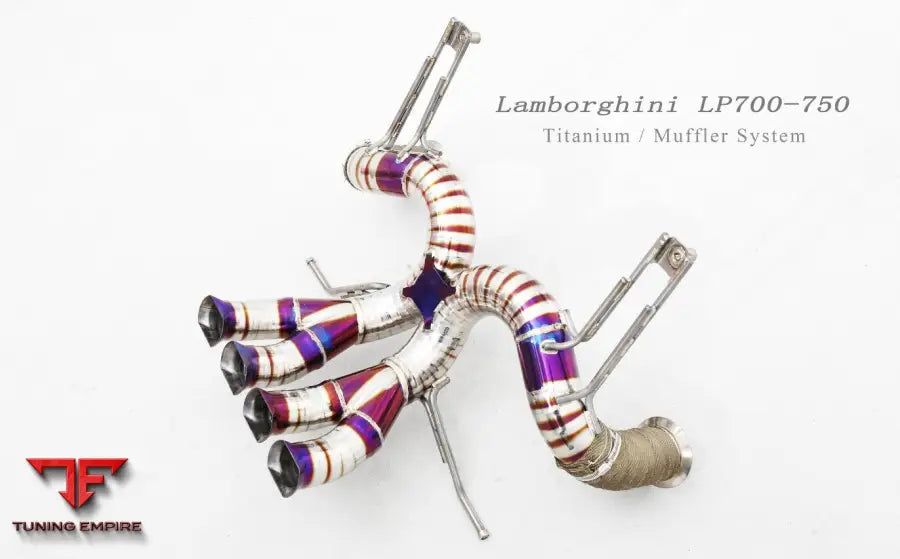 Lamborghini Aventador Lp750-4 Titanium Exhaust System