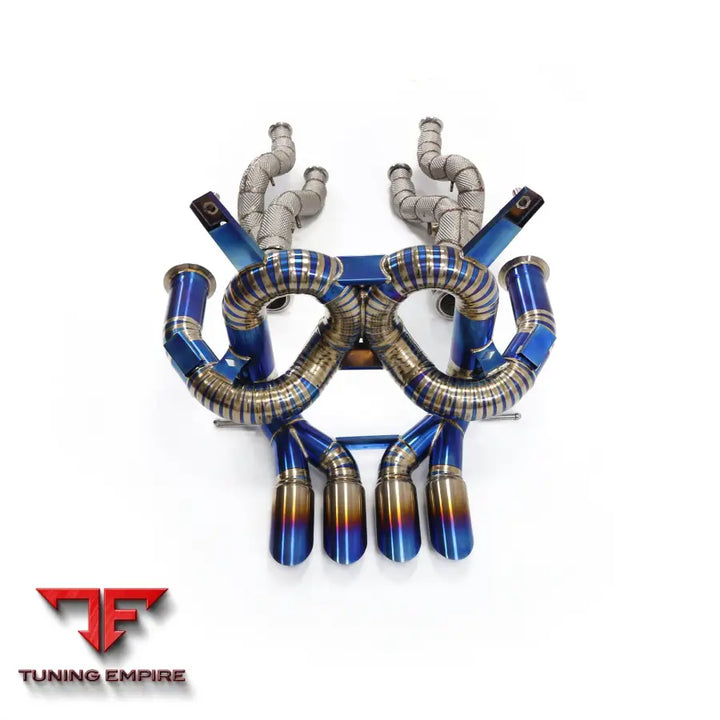 LAMBORGHINI AVENTADOR LP750 6.5 LV12 TITANIUM CATBACK RAZOR EXHAUST DOWNPIPE