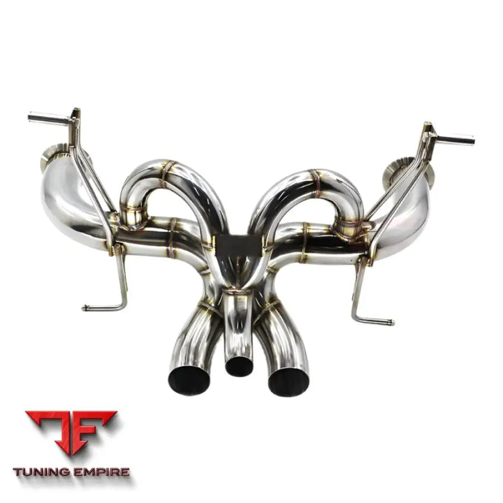 LAMBORGHINI AVENTADOR LP740S STEEL CATBACK EXHAUST SYSTEM 2011-2018
