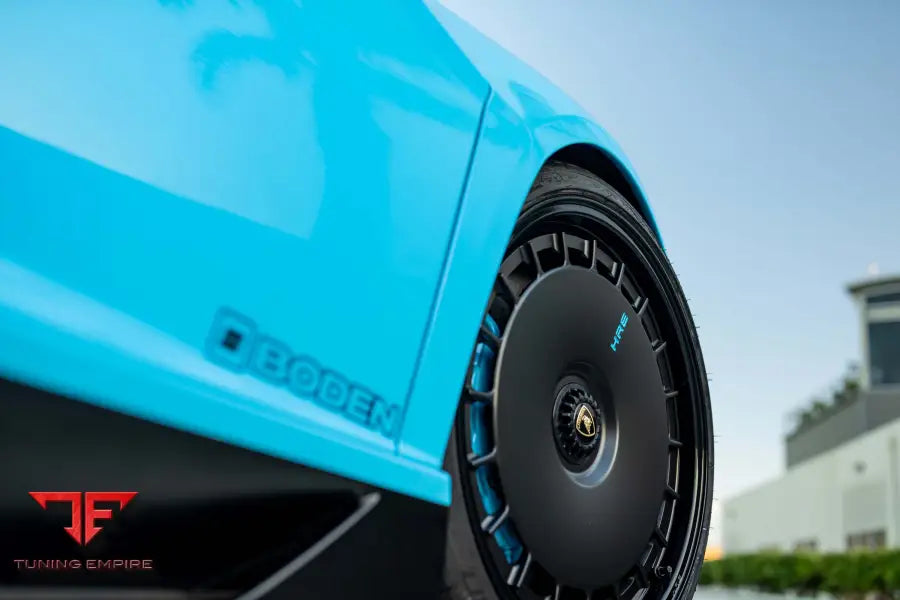 LAMBORGHINI AVENTADOR SV FORGED WHEELS AND EXHAUST SYSTEM