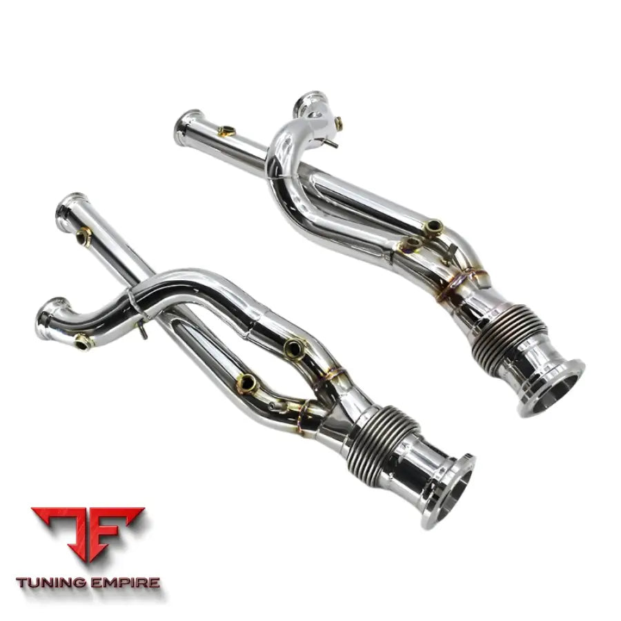 LAMBORGHINI AVENTADOR SVJ STEEL EXHAUST DOWNPIPE 2011-2019