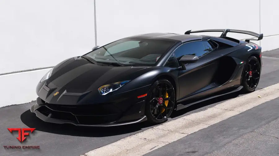 LAMBORGHINI AVENTADOR SVJ FORGED WHEELS AND EXHAUST SYSTEM