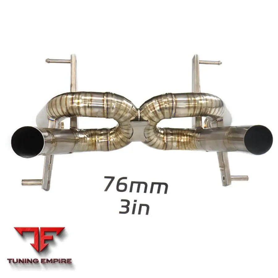 LAMBORGHINI AVENTADOR SVJ LP770-4 TITANIUM CATBACK RAZOR EXHAUST