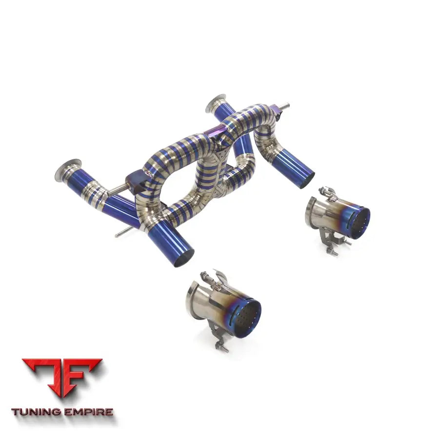 LAMBORGHINI AVENTADOR SVJ LP770 TITANIUM CATBACK RAZOR EXHAUST