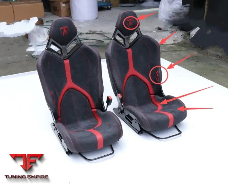 LAMBORGHINI AVENTADOR SVJ STYLE CUSTOM SEATS