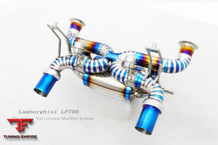 Lamborghini Aventador Svj Titanium Valvetronic Exhaust System
