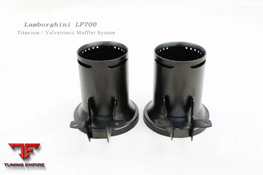 Lamborghini Aventador Svj Titanium Valvetronic Exhaust System