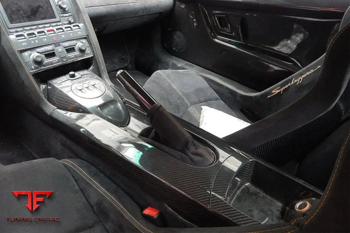 LAMBORGHINI GALLARDO OEM STYLE CARBON FIBER CENTER GEAR SHIFT CONSOLE BOARD BSD