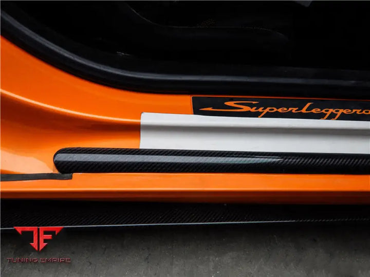 LAMBORGHINI GALLARDO CARBON FIBER DOOR SILLS STEPS COVER BSD
