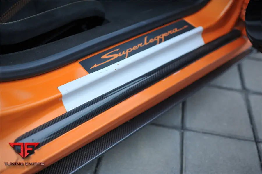 LAMBORGHINI GALLARDO CARBON FIBER DOOR SILLS STEPS COVER BSD