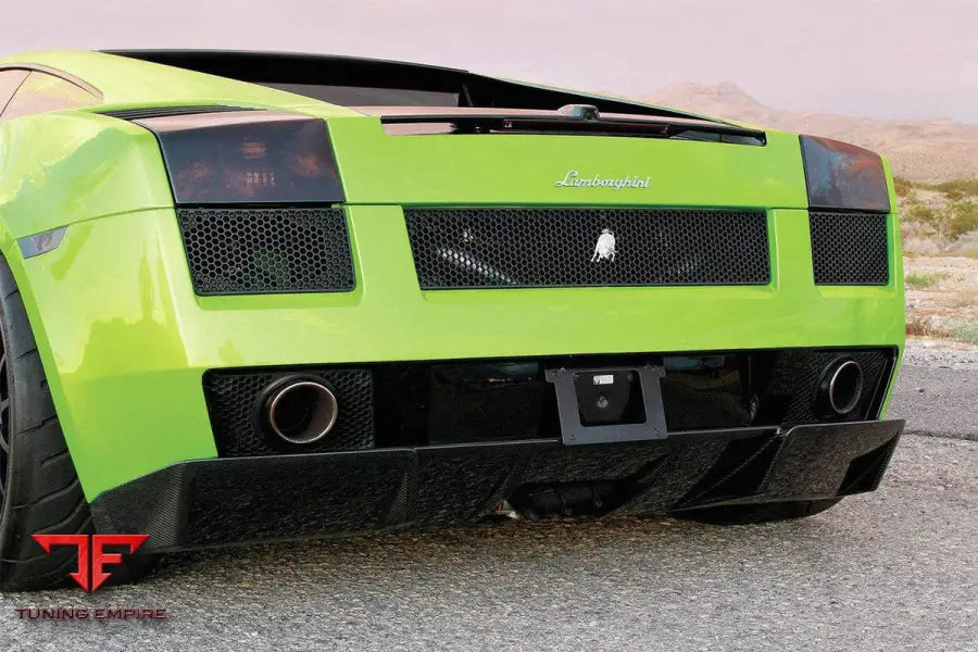 LAMBORGHINI GALLARDO OEM STYLE CARBON FIBER REAR DIFFUSER BSD