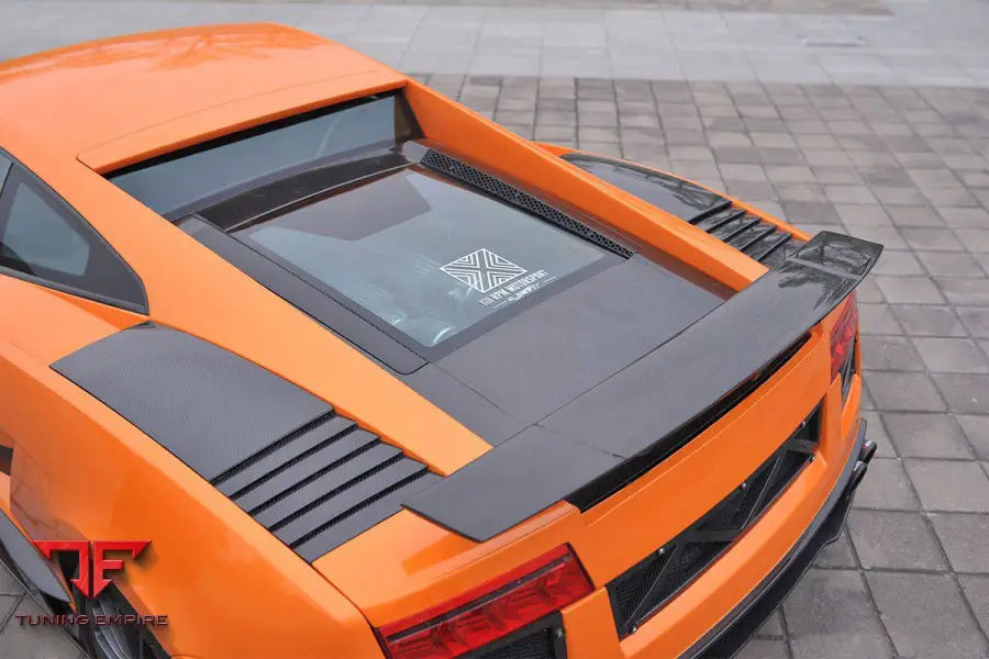 LAMBORGHINI GALLARDO SV STYLE CARBON FIBER TRUNK SPOILER BSD