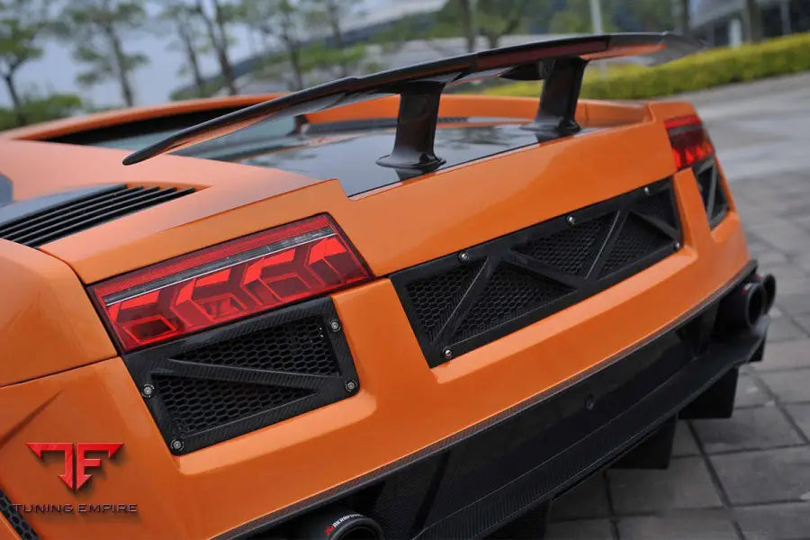 LAMBORGHINI GALLARDO SV STYLE CARBON FIBER TRUNK SPOILER BSD