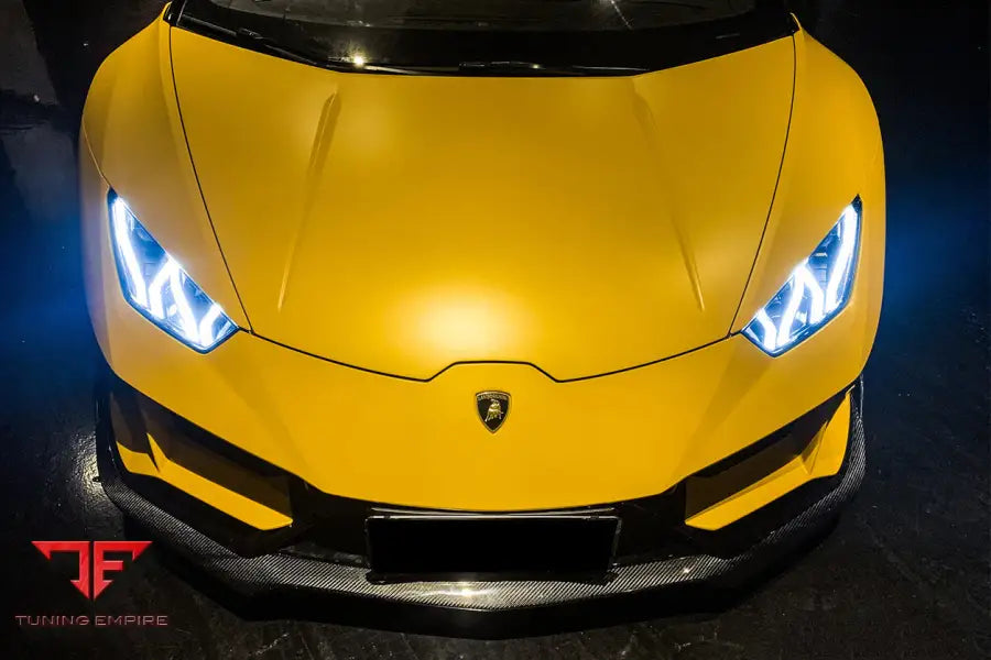 LAMBORGHINI HURACAN EVO 4WD OD STYLE DRY CARBON FRONT LIP BSD
