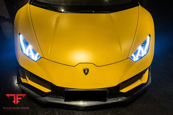 LAMBORGHINI HURACAN EVO 4WD OD STYLE DRY CARBON FRONT LIP BSD