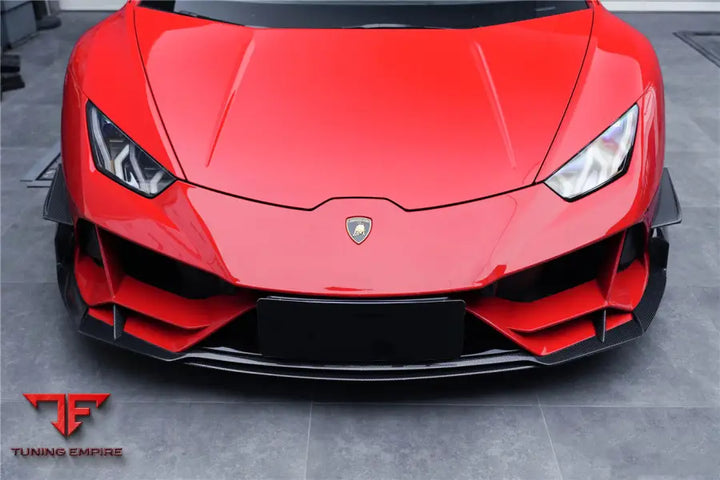 LAMBORGHINI HURACAN EVO 4WD ONLY BKSS STYLE CARBON FRONT LIP BSD