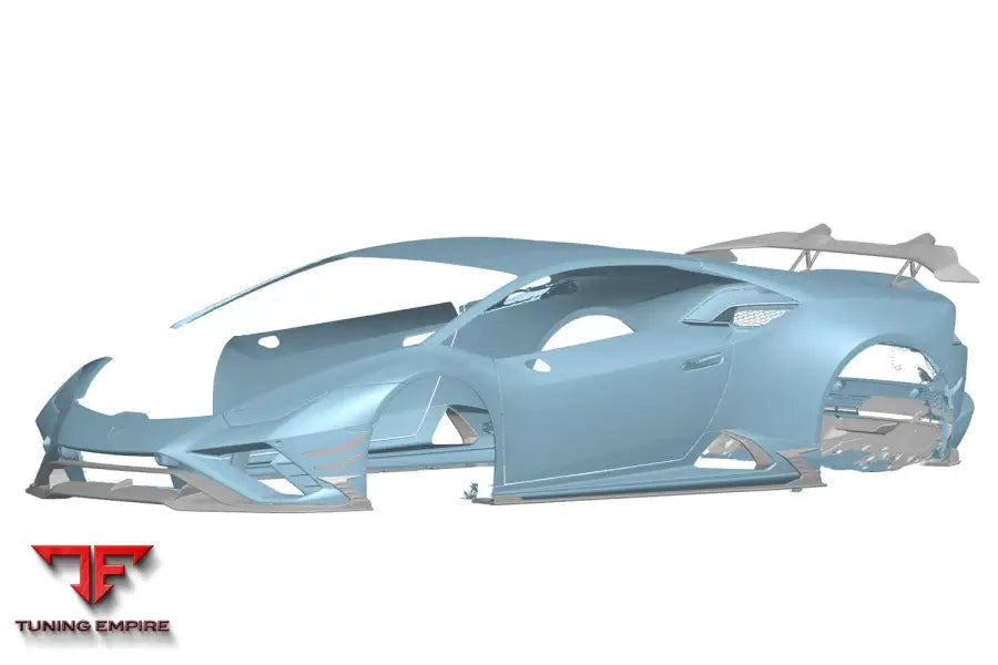 LAMBORGHINI HURACAN EVO AD STYLE DRY CARBON WING BSD