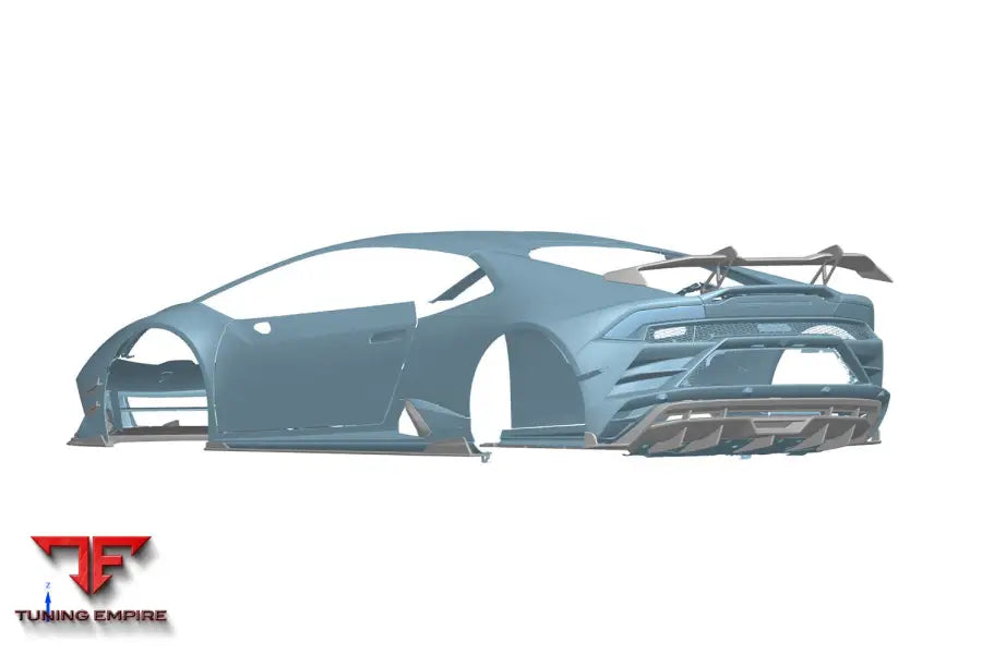 LAMBORGHINI HURACAN EVO ADV1 STYLE DRY CARBON SIDE SKIRTS BSD