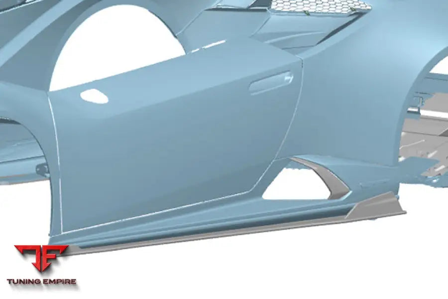 LAMBORGHINI HURACAN EVO ADV1 STYLE DRY CARBON SIDE SKIRTS BSD