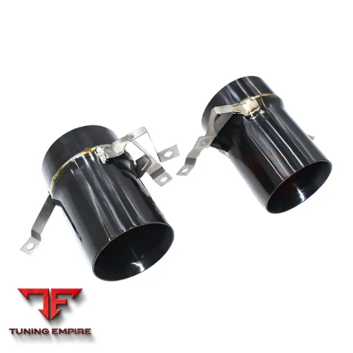 LAMBORGHINI HURACAN EVO ELECTROPLATED BLACK RACING EXHAUST PIPE 2014