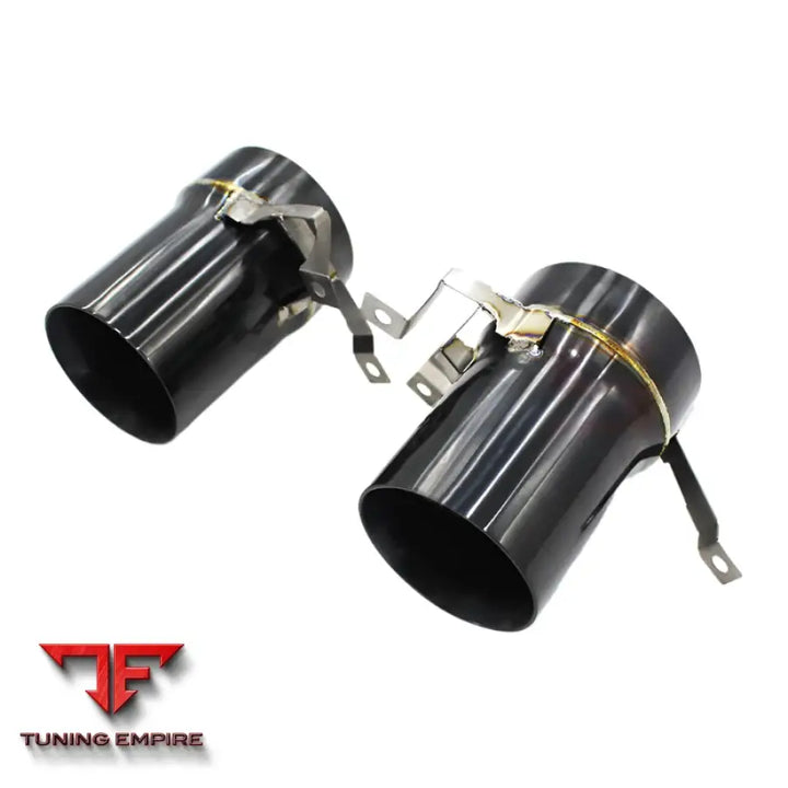 LAMBORGHINI HURACAN EVO ELECTROPLATED BLACK RACING EXHAUST PIPE 2014