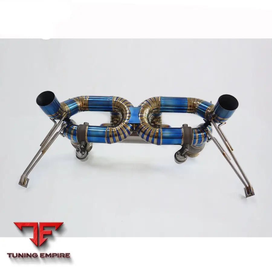 LAMBORGHINI HURACAN EVO EURO6 5.2 V10 TITANIUM CATBACK RAZOR EXHAUST WITH MUFFLER VALVE