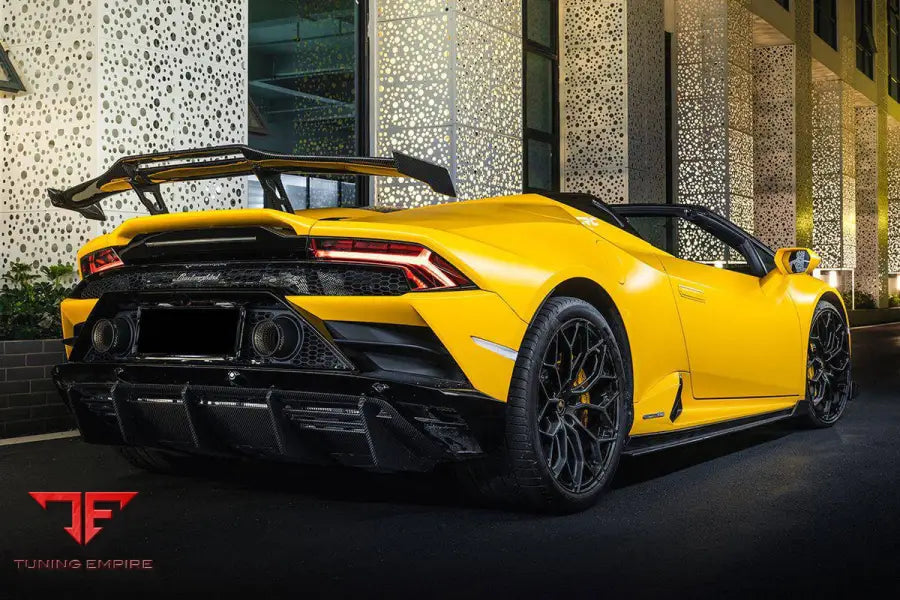 LAMBORGHINI HURACAN EVO OD STYLE CARBON FIBER REAR DIFFUSER BSD
