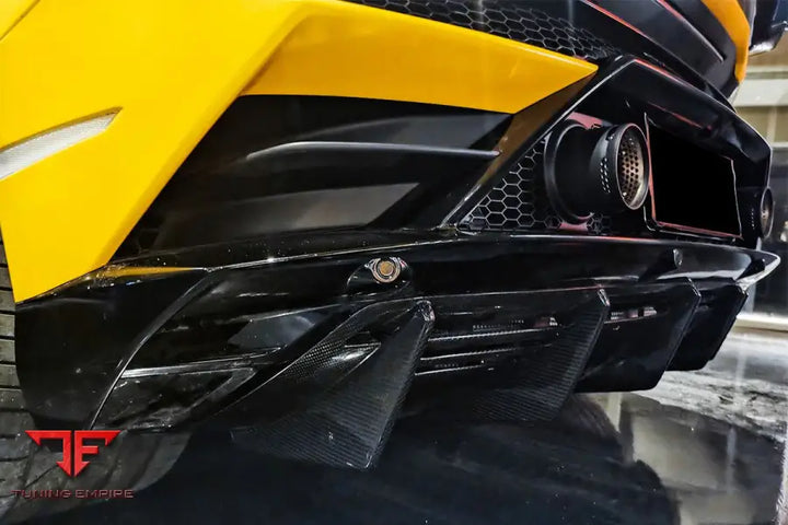 LAMBORGHINI HURACAN EVO OD STYLE CARBON FIBER REAR DIFFUSER BSD
