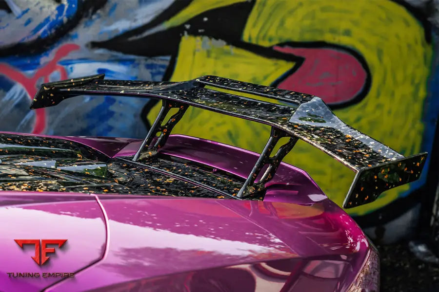 LAMBORGHINI HURACAN EVO OD STYLE DRY CARBON TRUNK SPOILER WING BSD