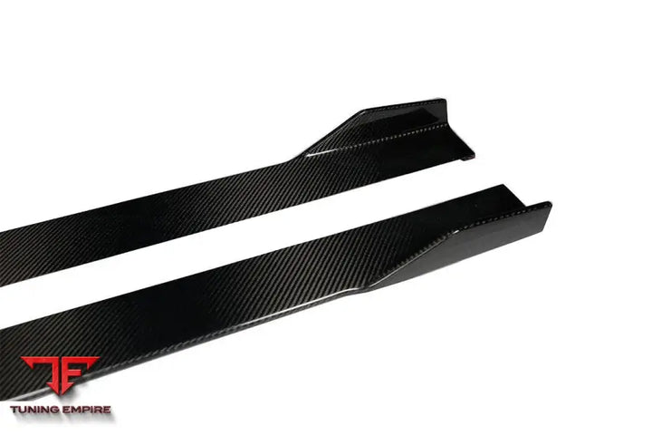 LAMBORGHINI HURACAN EVO OD STYLE DRYCARBON FIBER SIDE SKIRTS BSD