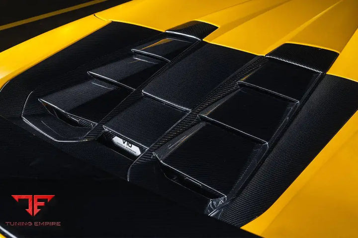 LAMBORGHINI HURACAN EVO SPYDER OD STYLE CARBON FIBER ENGINE TRUNK BSD