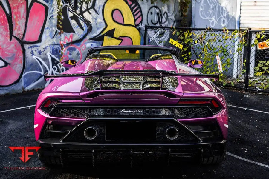 LAMBORGHINI HURACAN EVO SPYDER OD STYLE CARBON FIBER ENGINE TRUNK BSD