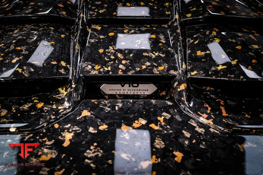 LAMBORGHINI HURACAN EVO SPYDER OD STYLE DRY CARBON ENGINE TRUNK HOOD BSD